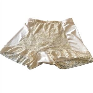 Shear Shapewear Retro Rhonda Shear Ahh Lace Control Shaper 2X Lace Trim Lolita
